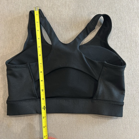 Nike Women’s Sport Bra Padded Dri-Fit Black Medium Workout Gym Active - Picture 5 of 5